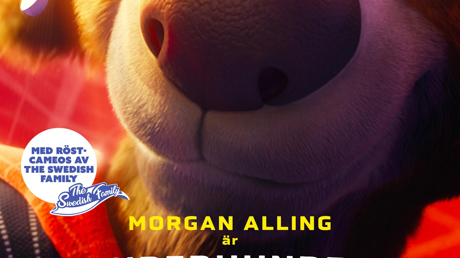 Filmposter på Superhunden Charlie