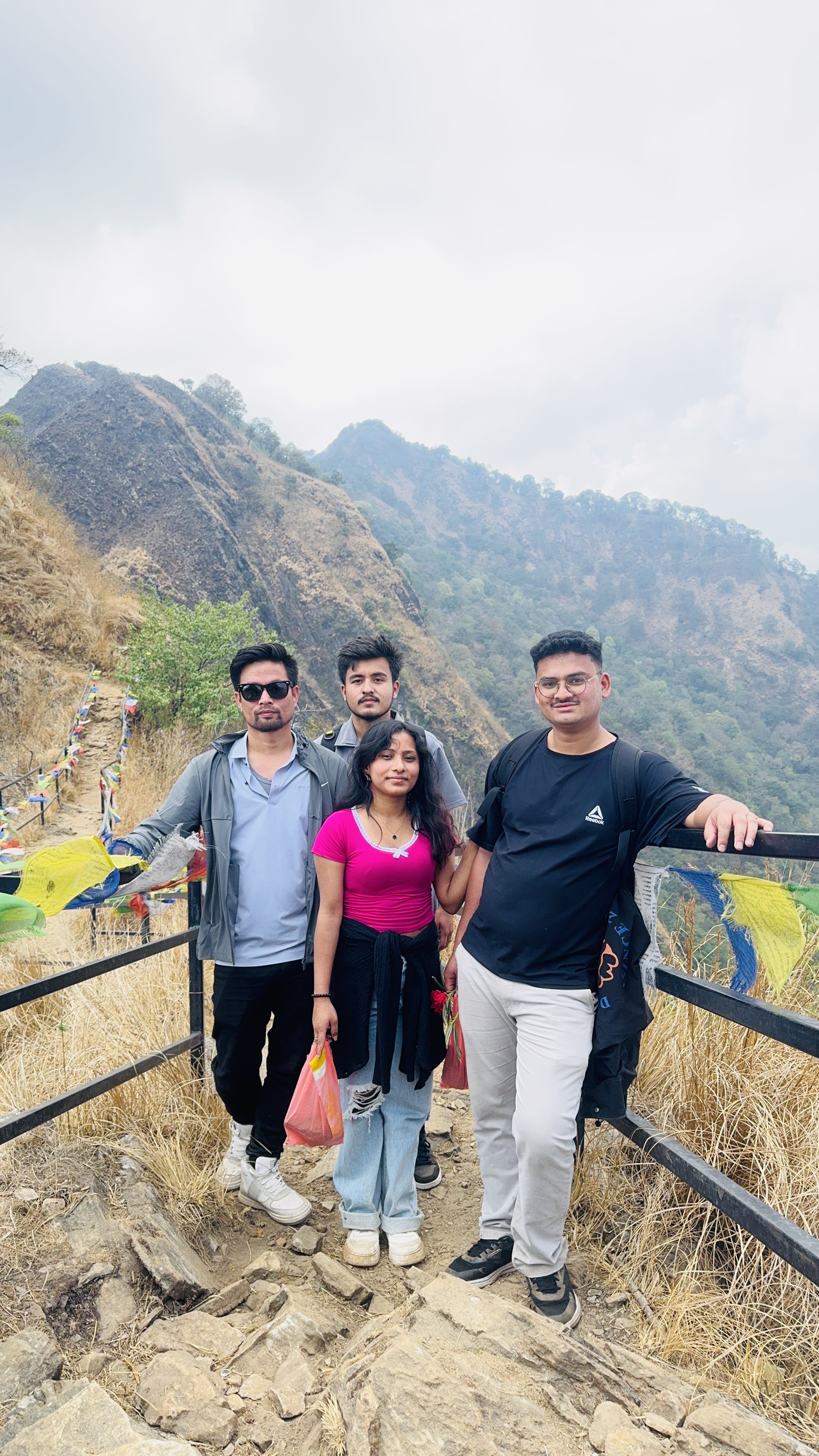 Squad photo from latarambeshwor mahadev hike