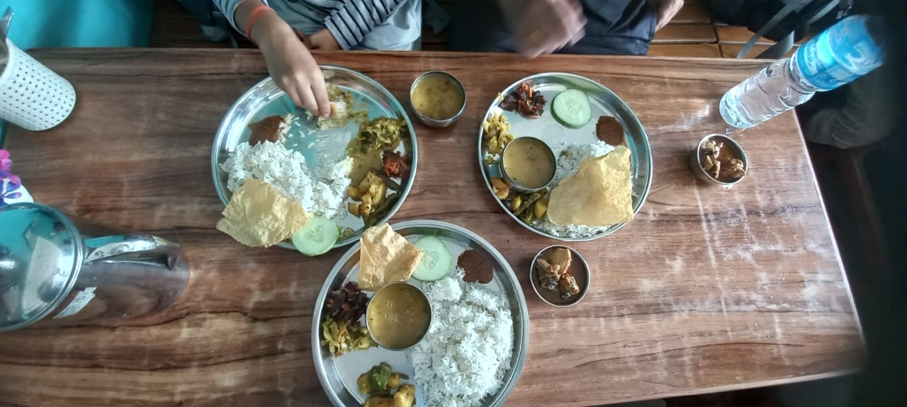 Food At Bhotang Chimti