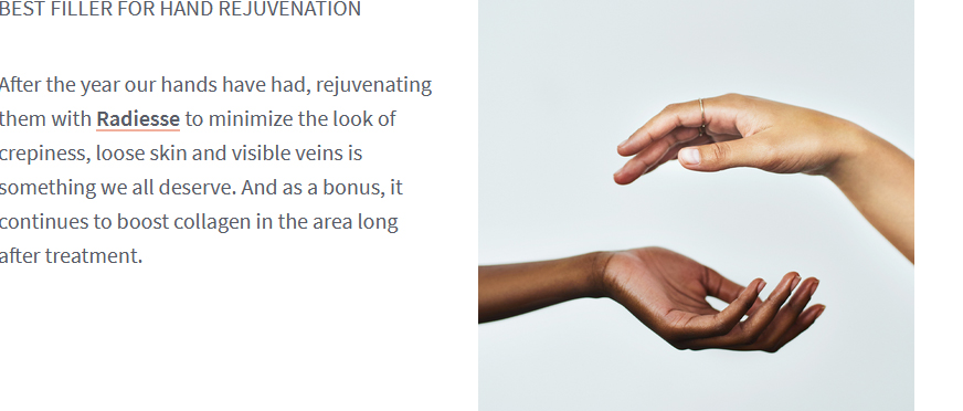 hand rejuvenation information