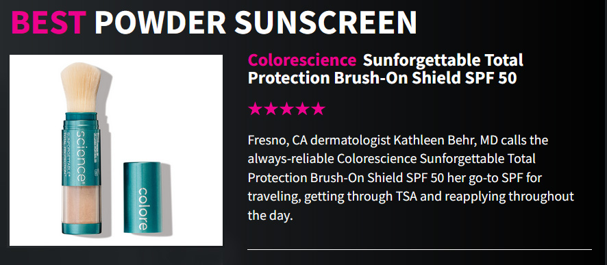 Brush On Sunscreen