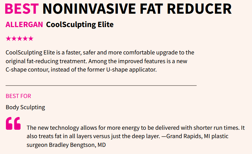 best fat reducer treatment non-surgical