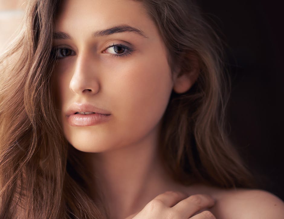 woman staring forward