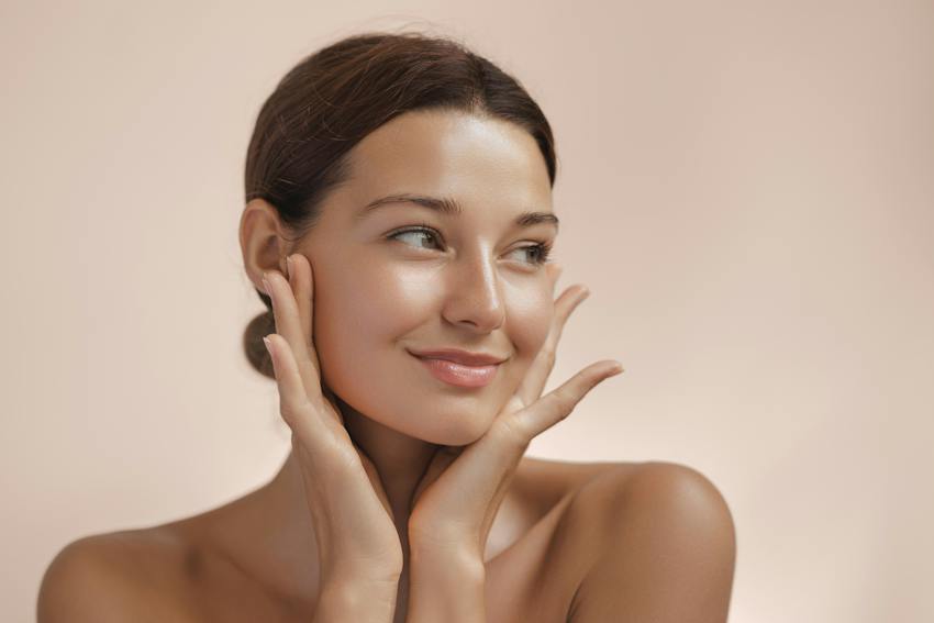 Woman who recieved Hydrinity skincare treatment