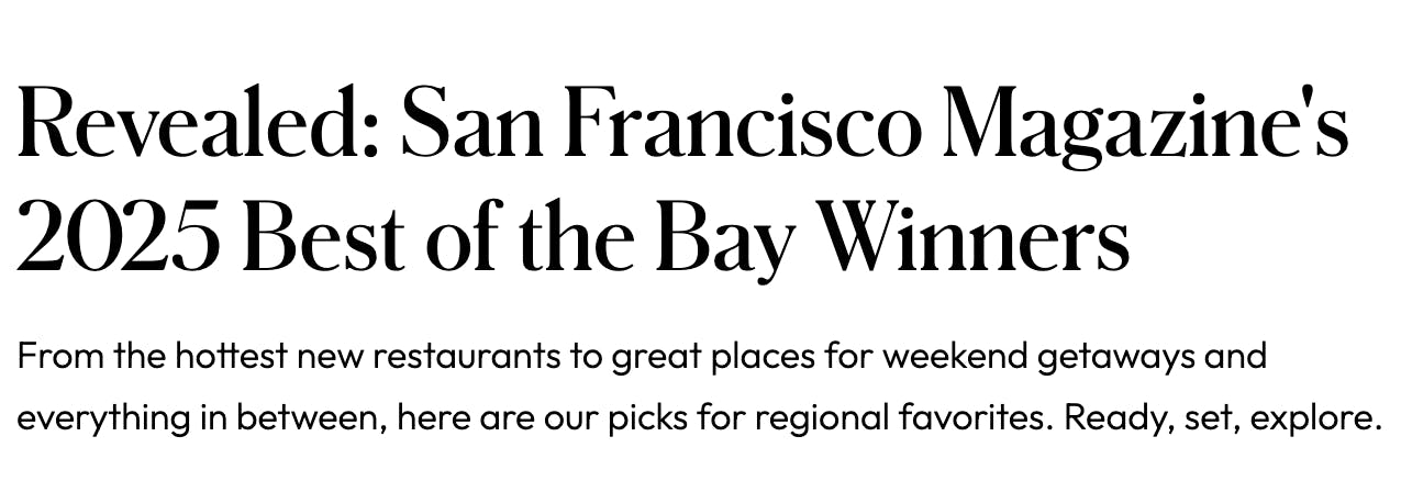 Best of the Bay Winner – 2025