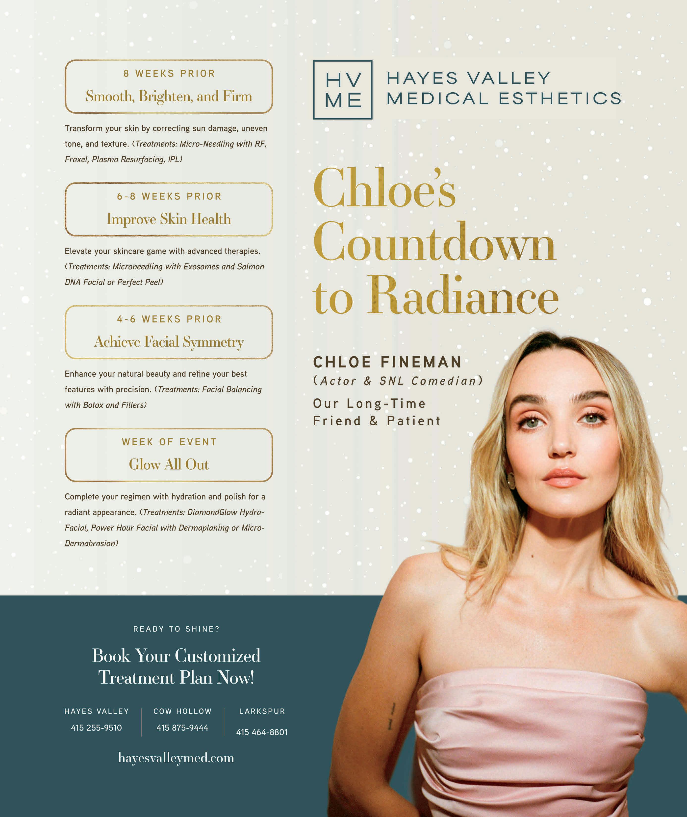 Featured in the November issue of San Francisco Magazine with SNL's Chloe Fineman