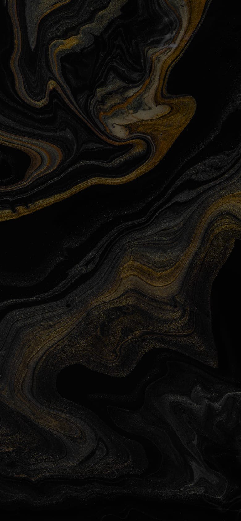 black and gold