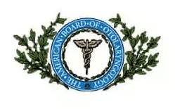 the american board of otolaryngology logo
