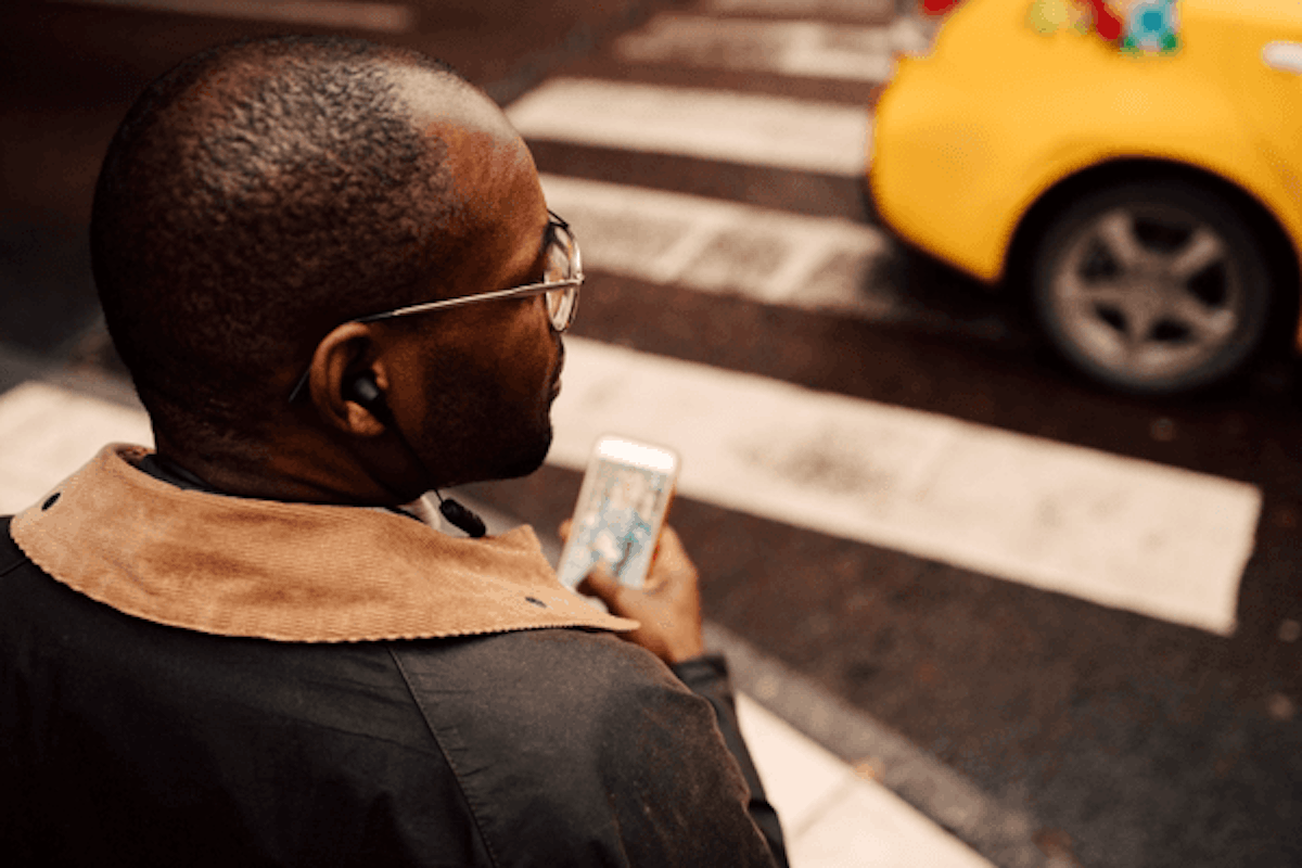 Man on Smart Phone
