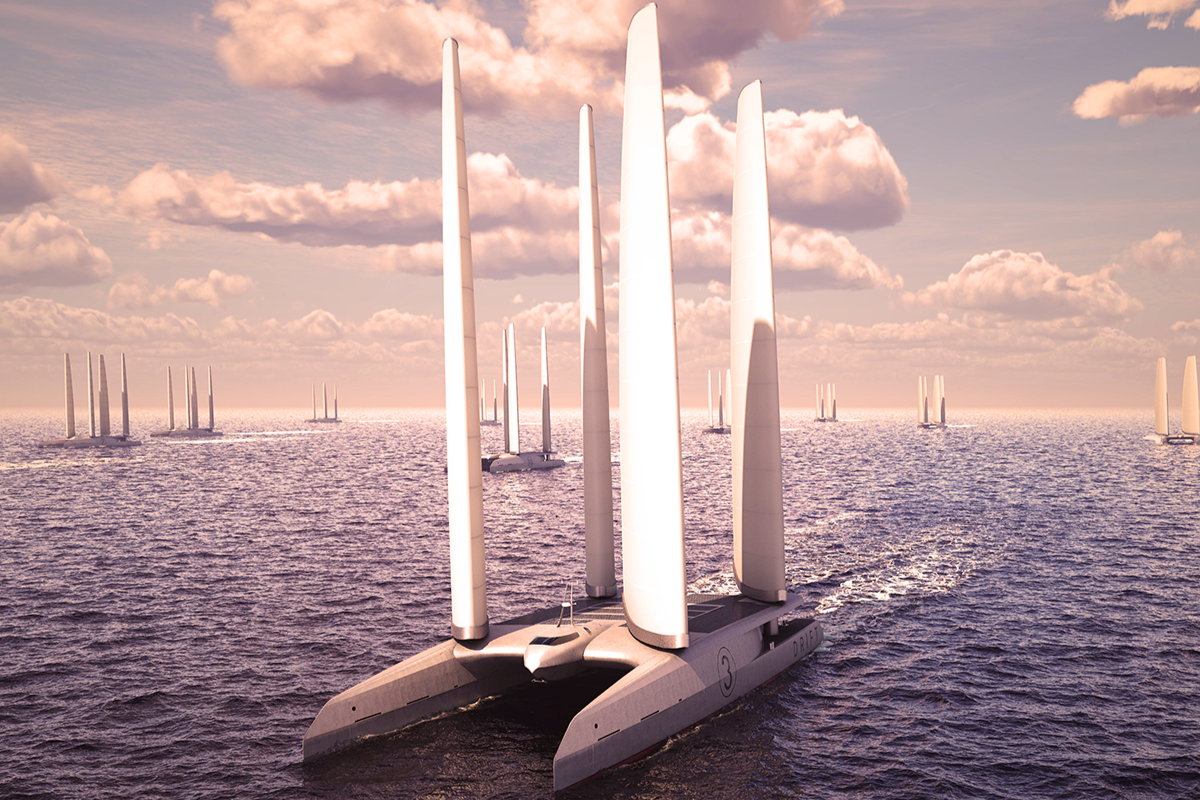 man sailing a yacht
