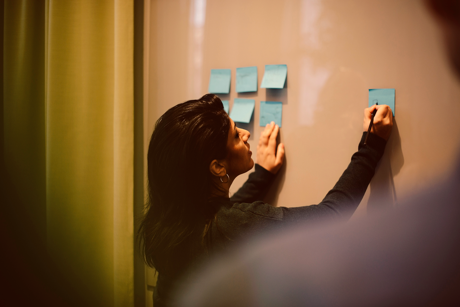 Woman Leading a Workshop