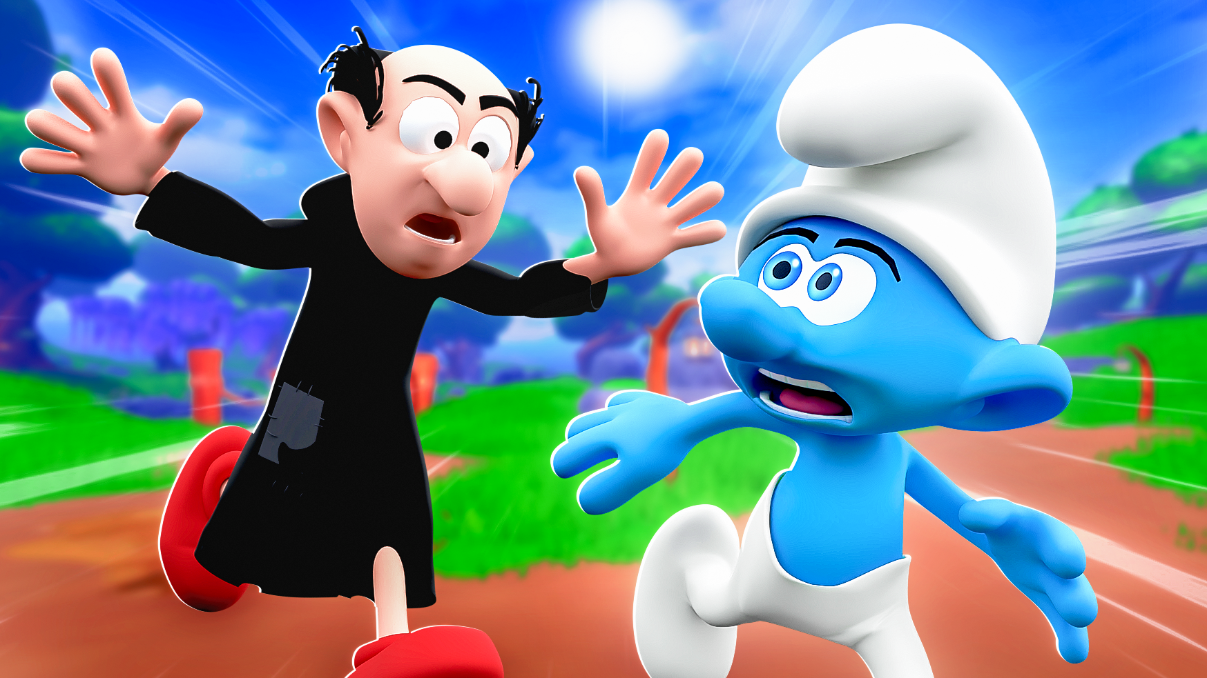 Smurfs Build a Village