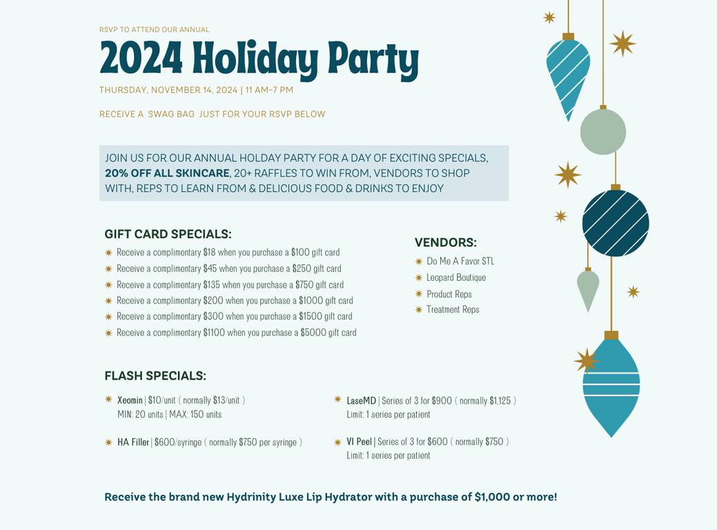 holiday party infographic