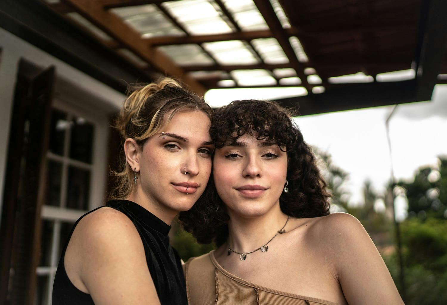 Two women side by side