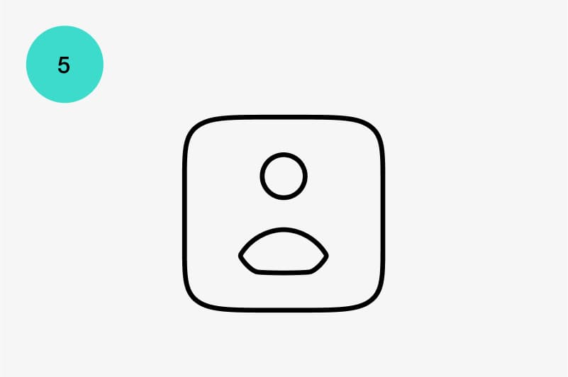 Final interview icon