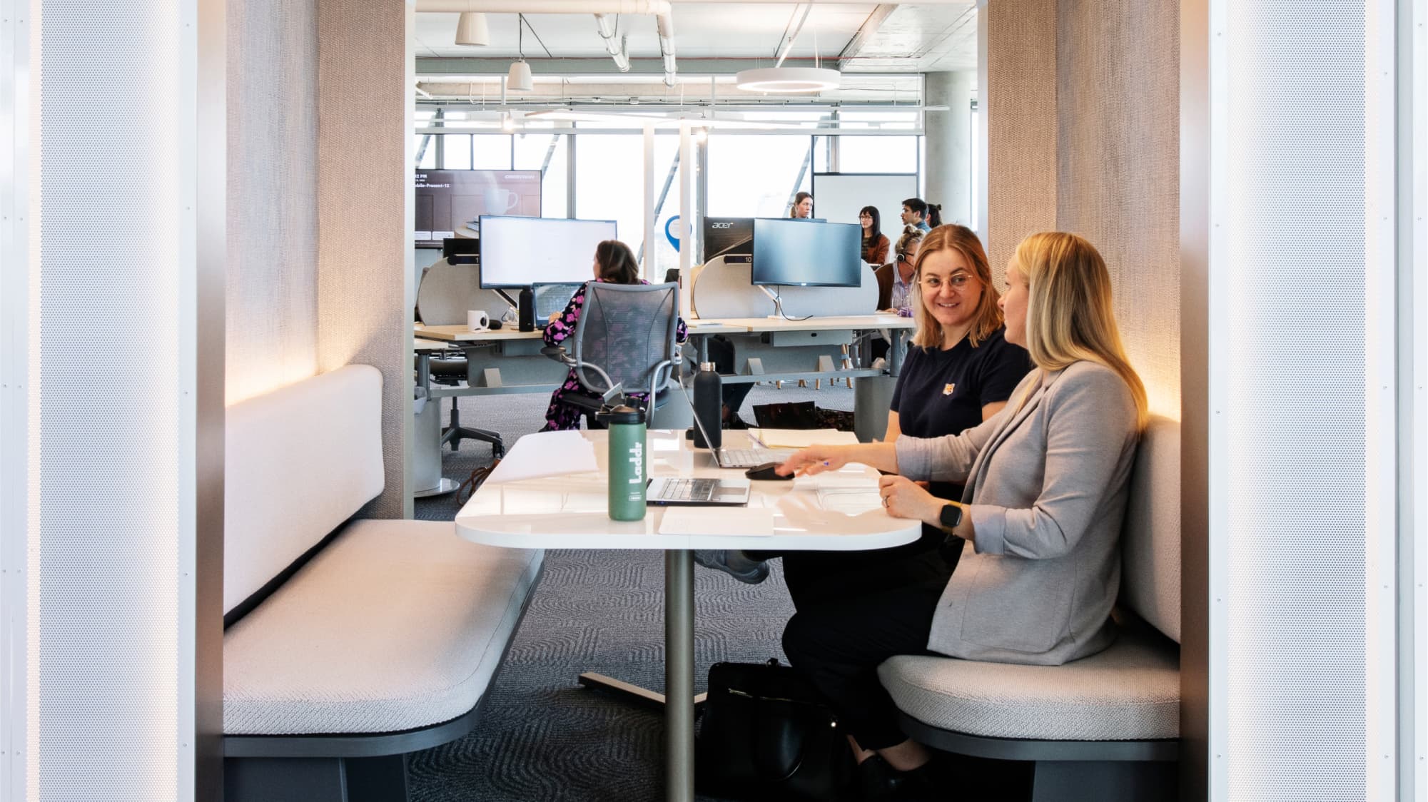 Meeting booth in Reece ANZ Support Centre - The Works