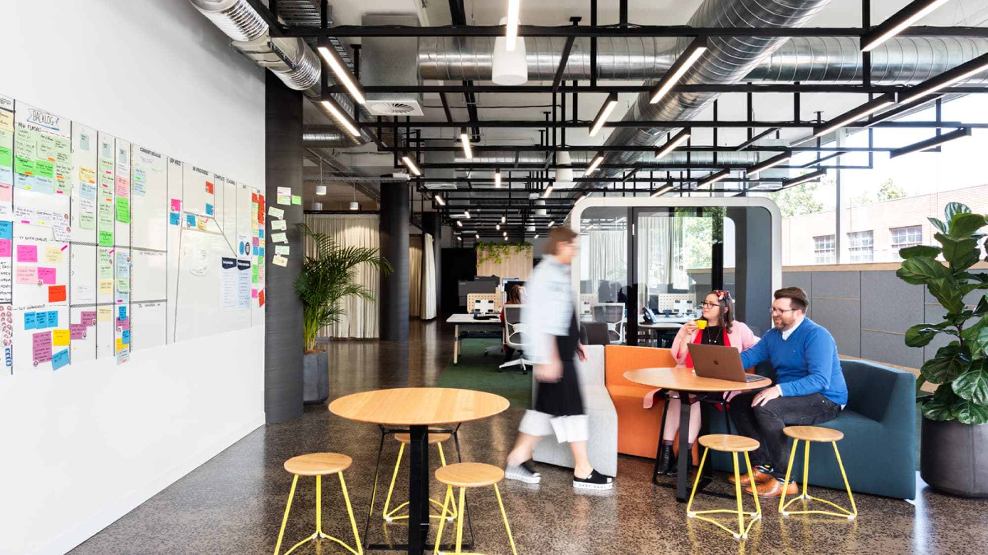 Collaboration space at Breakthrough Innovation Group (BIG)