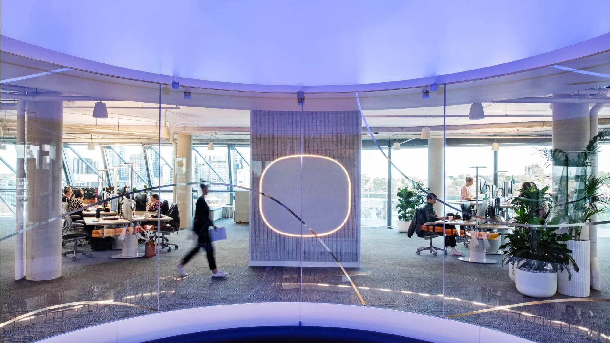 Shared workspace of Reece ANZ Support Centre - The Works