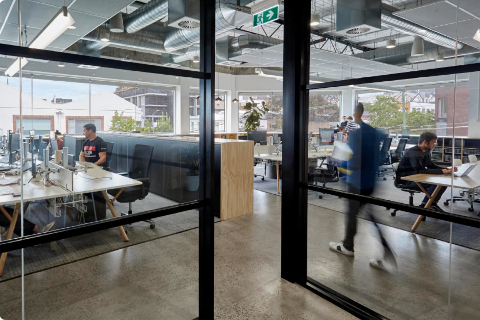 ANZ Support Centre Breakthrough Innovation Group (BIG) workspace