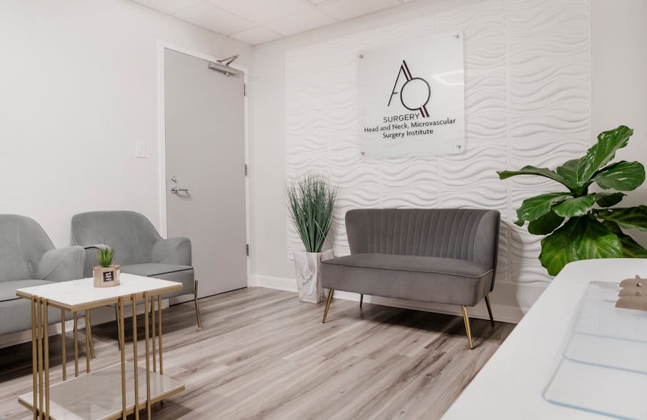 waiting room at AQ Surgery