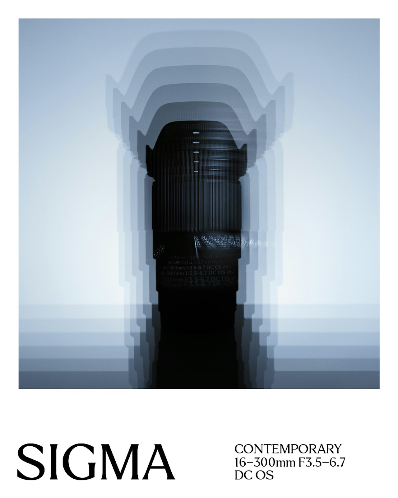 Sigma 16-300mm lens with a motion blur effect.
