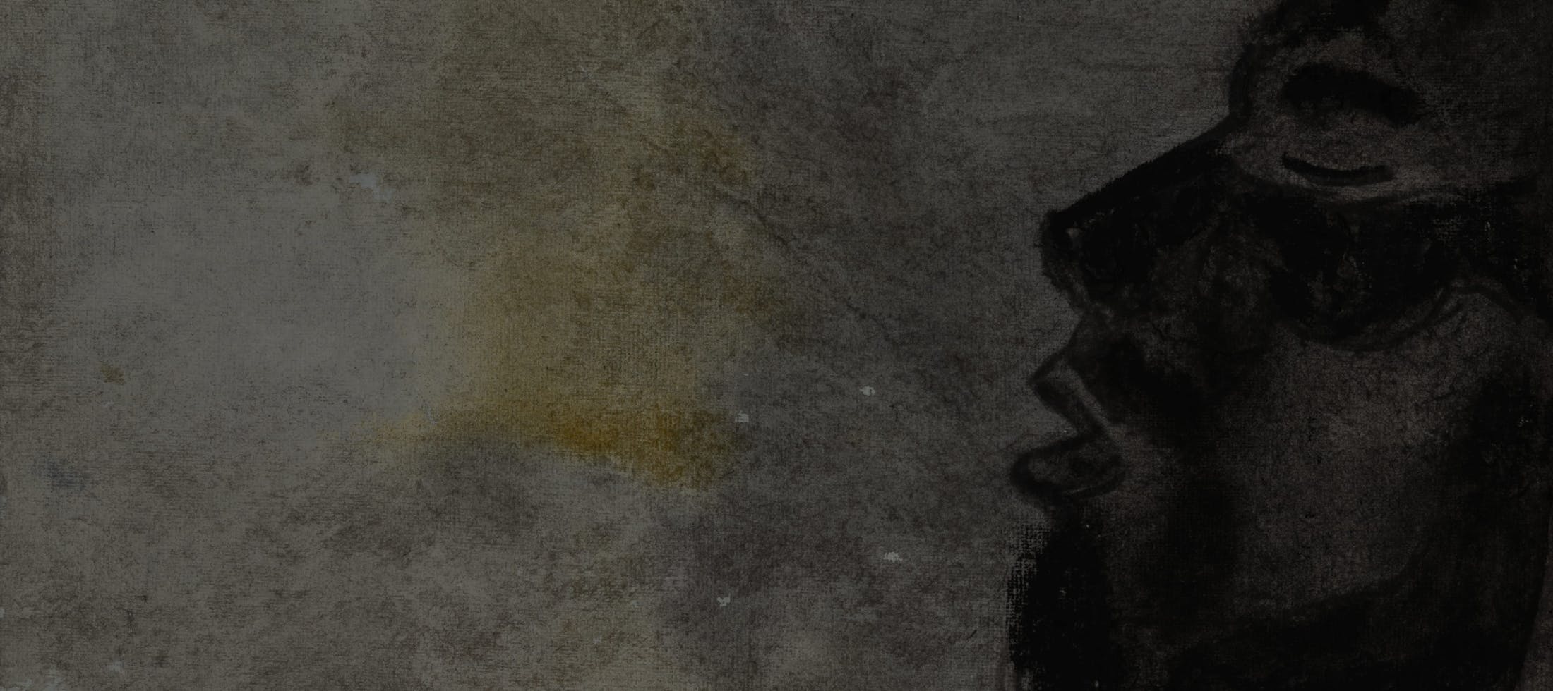 art of person's side profile