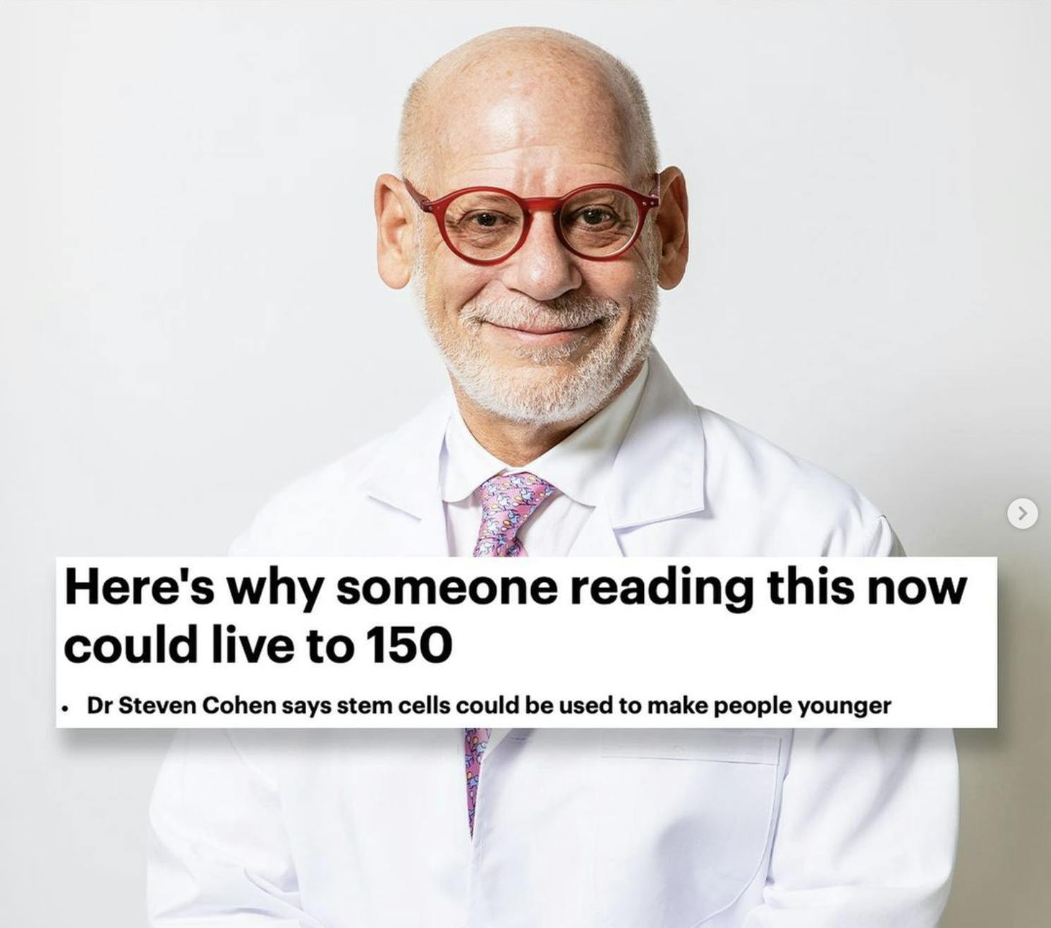 Daily Mail“STEM CELLS HAVE HELPED TO REVOLUTIONIZE THE WAY WE TREAT INJURIES”