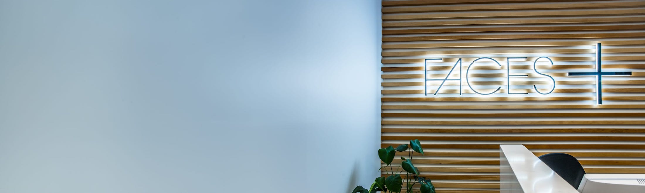 Faces+ front desk