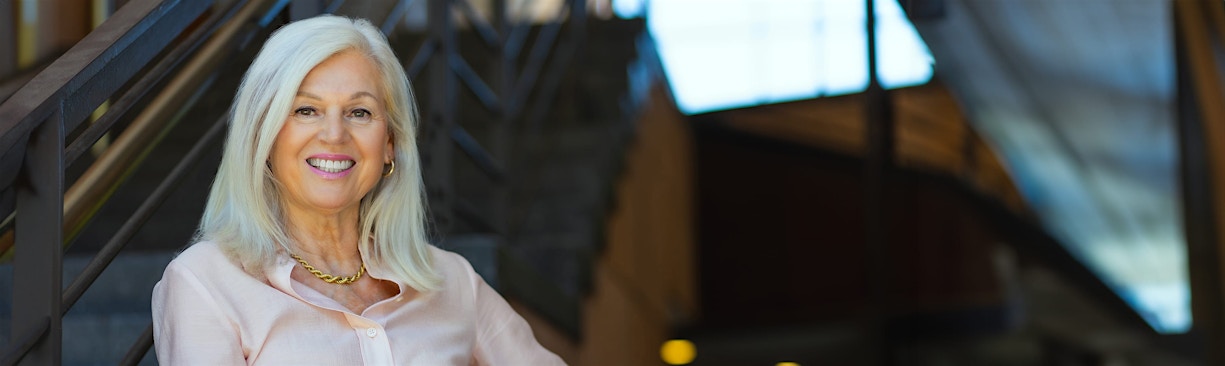 woman in white blouse