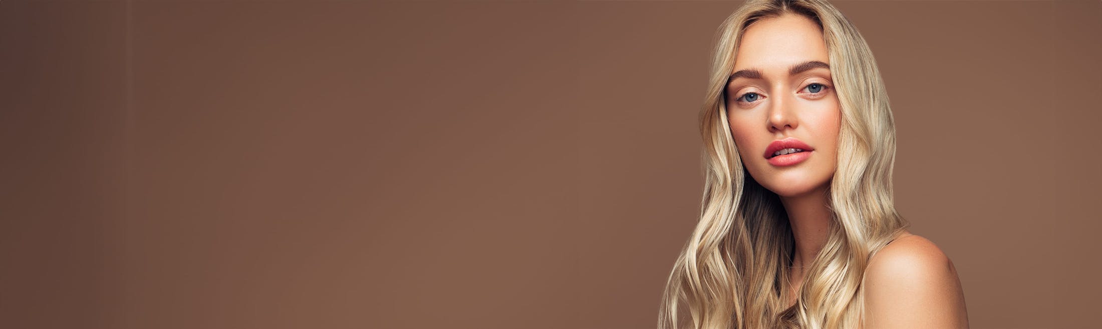 woman with long blonde hair