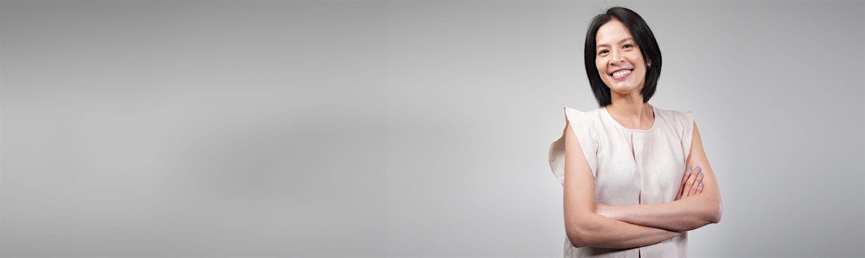 woman smiling