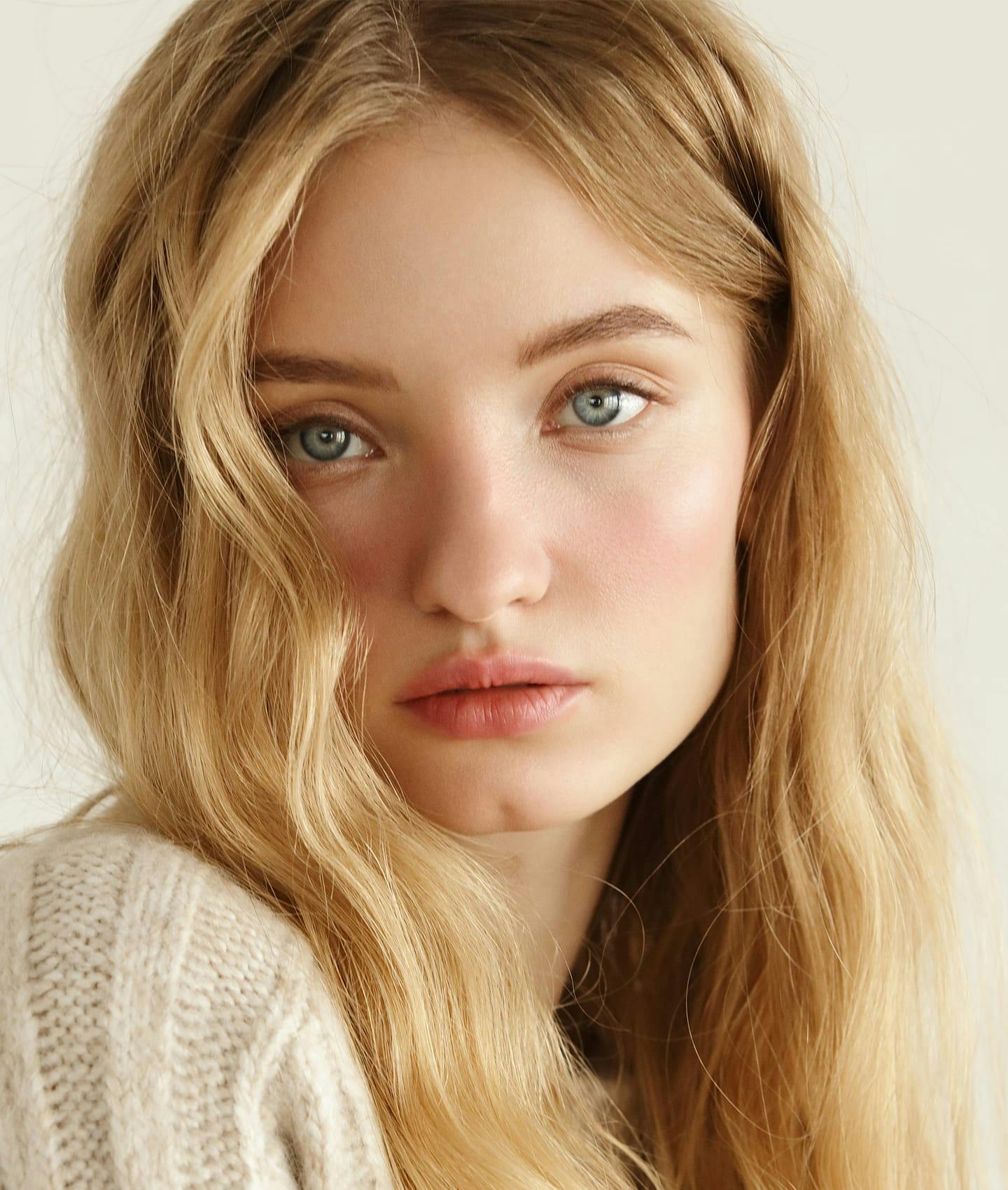 woman looking over her shoulder