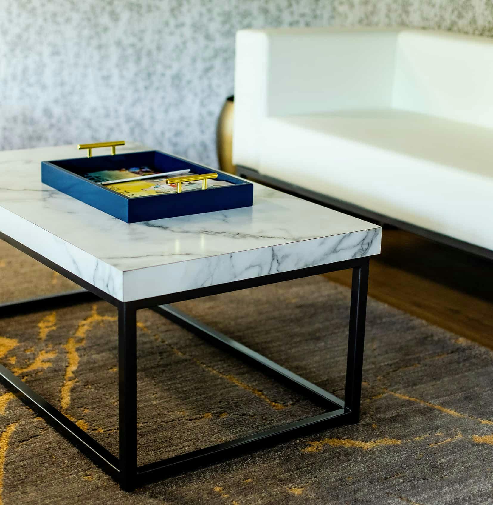 Table in the waiting room