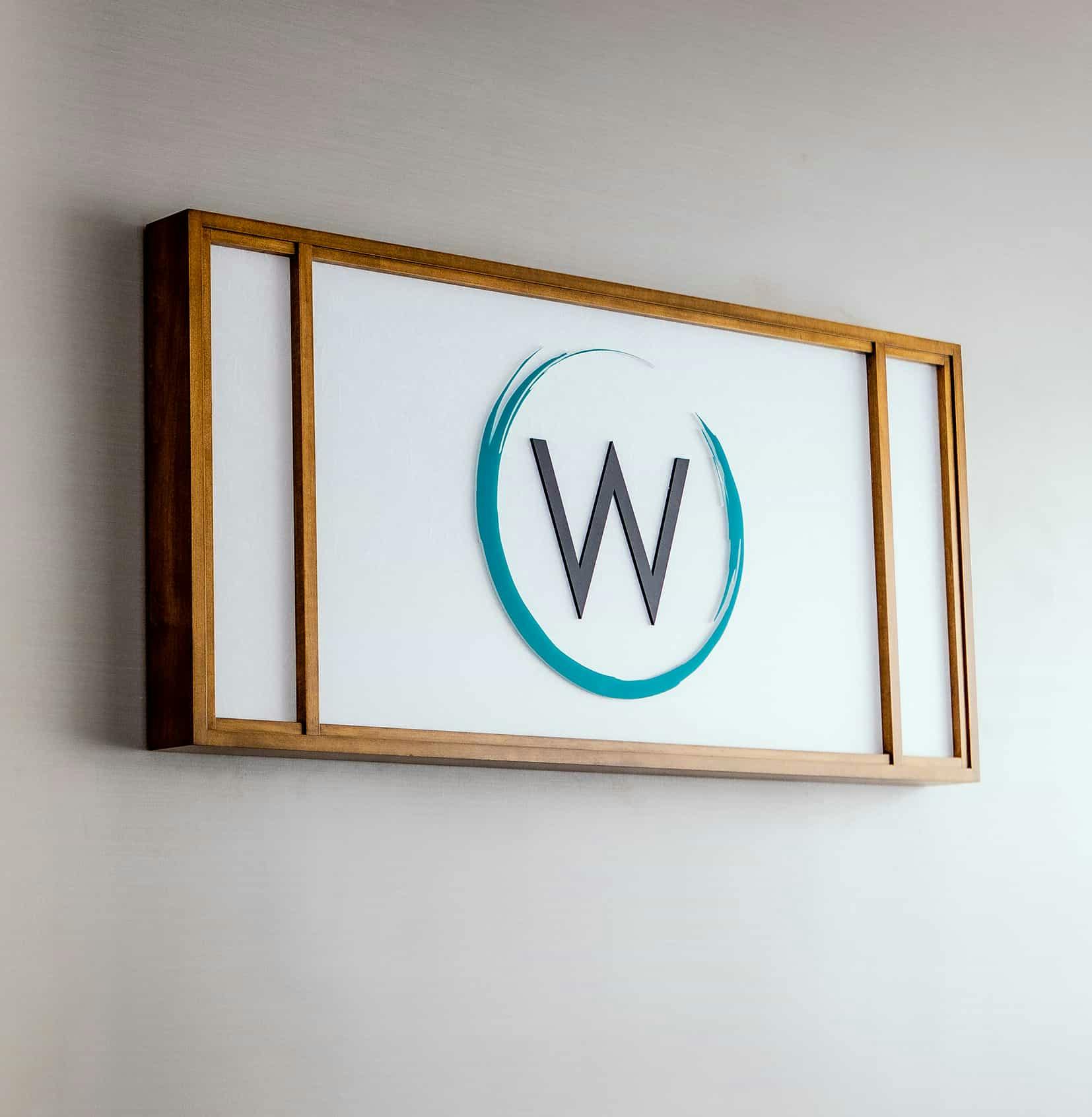 W logo