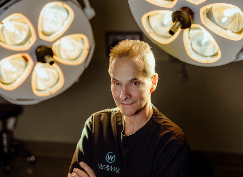 Dr. Allan Wulc in the OR