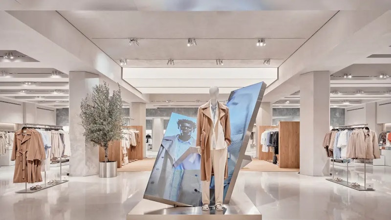 A Zara flagship store