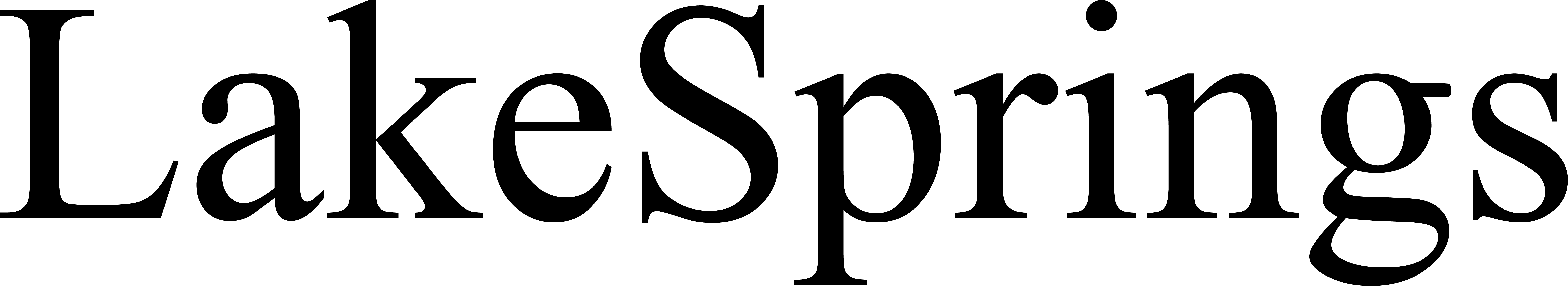 The LakeSprings logo