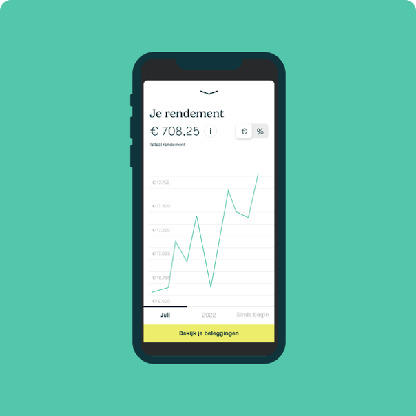 Je rendement in de Peaks App