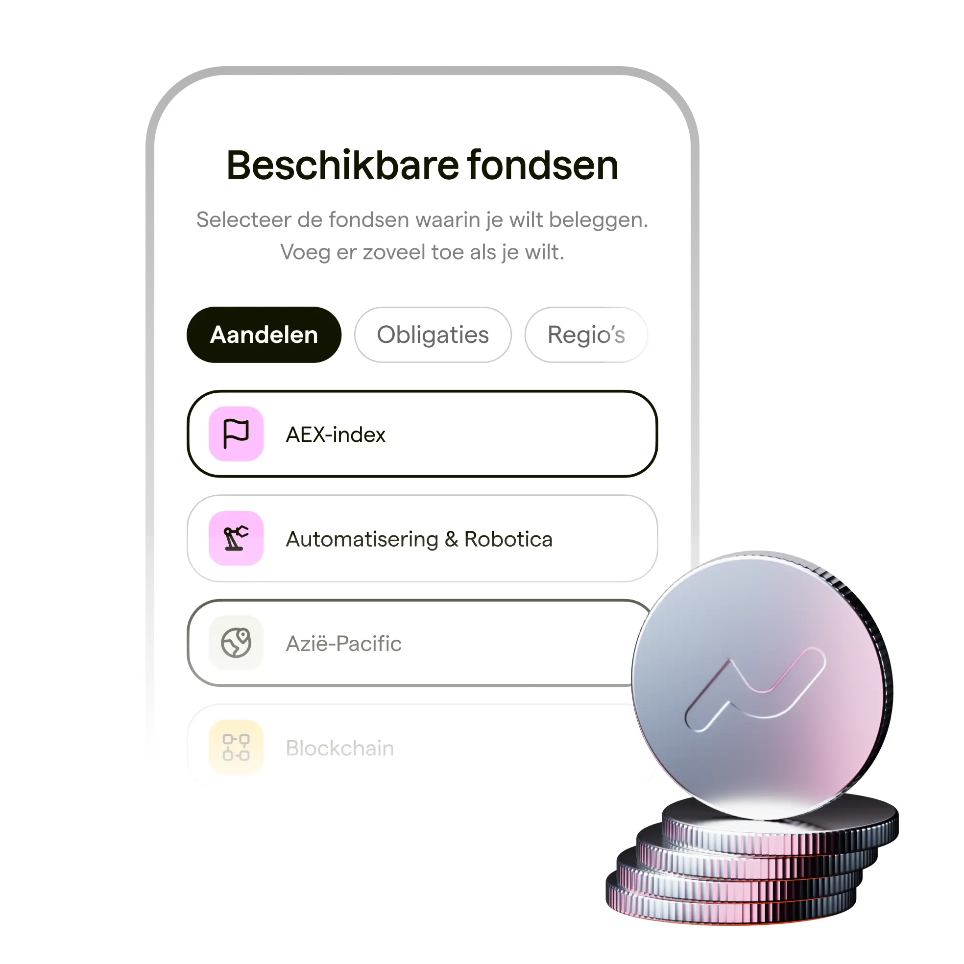 Stel je eigen portfolio samen | Peaks