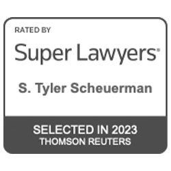 Tyler Scheuerman - Super Lawyers 2023