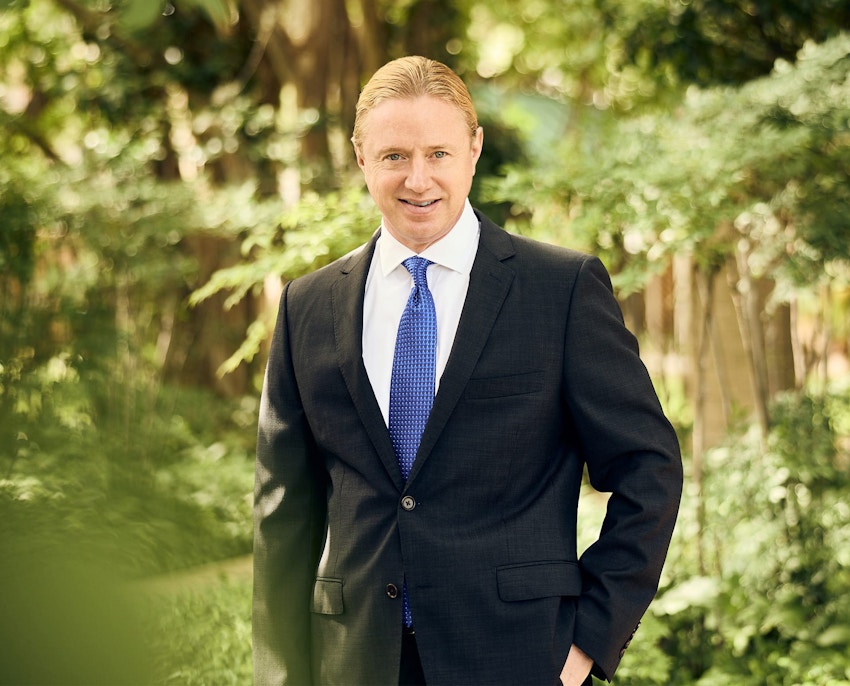 Hella pointing on paper for client to sign