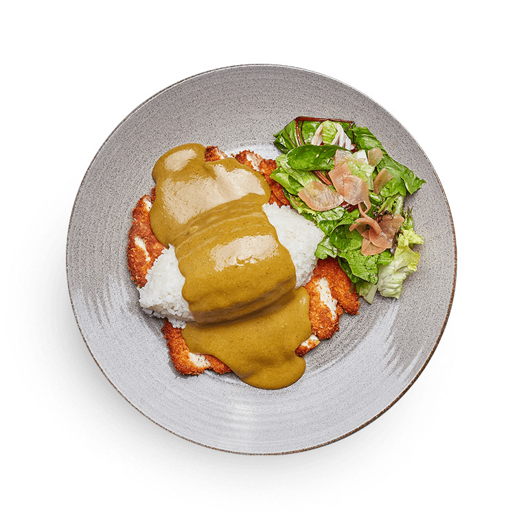 pollo katsu curry