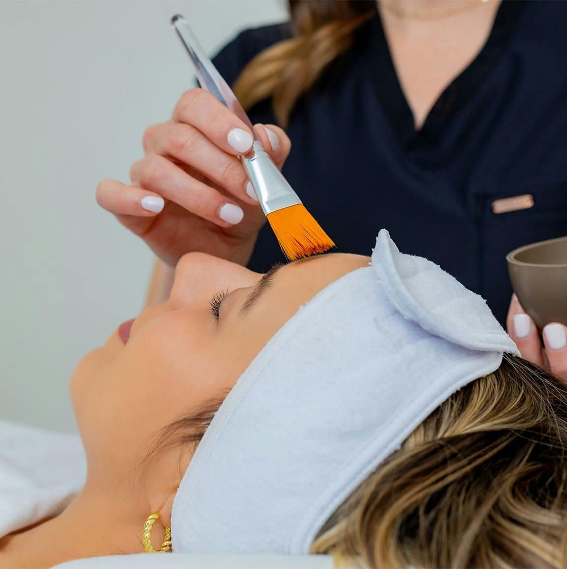 patient during treatment