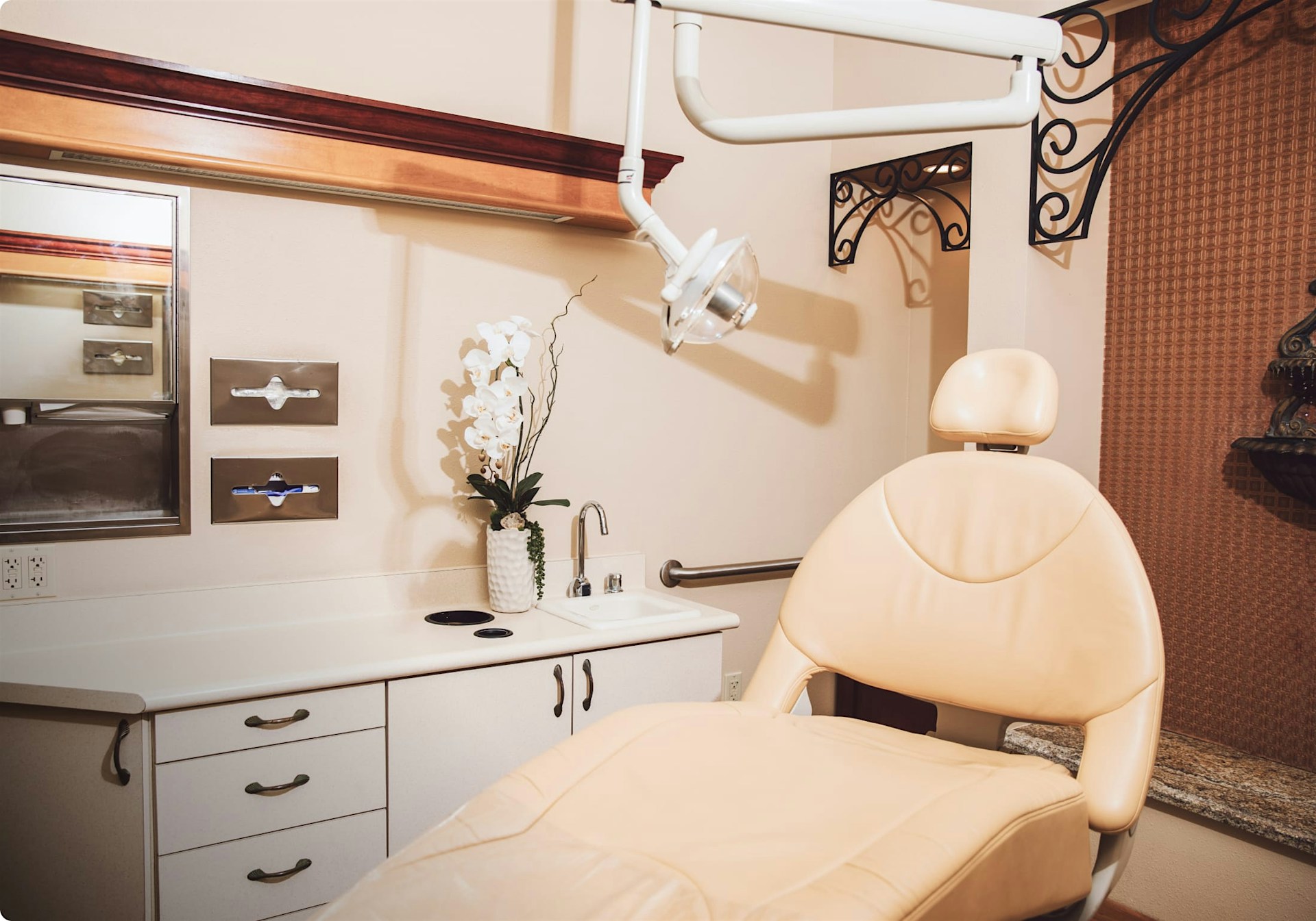 patient chair at Florida Center for Aesthetic Dentistry