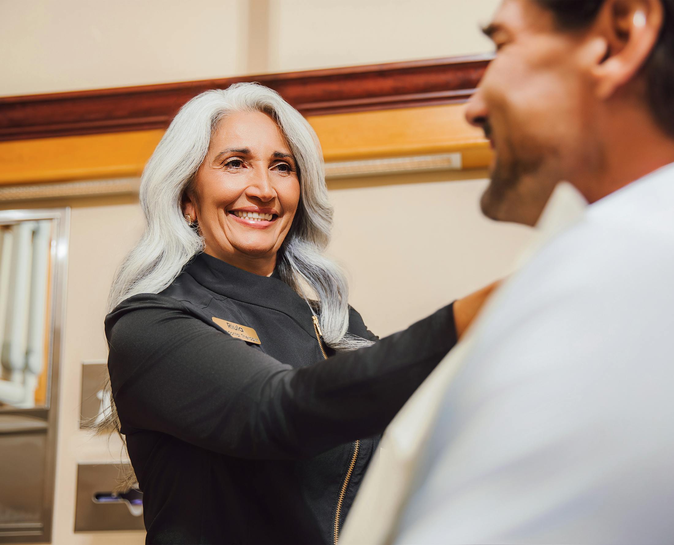 patient at Florida Center for Aesthetic Dentistry