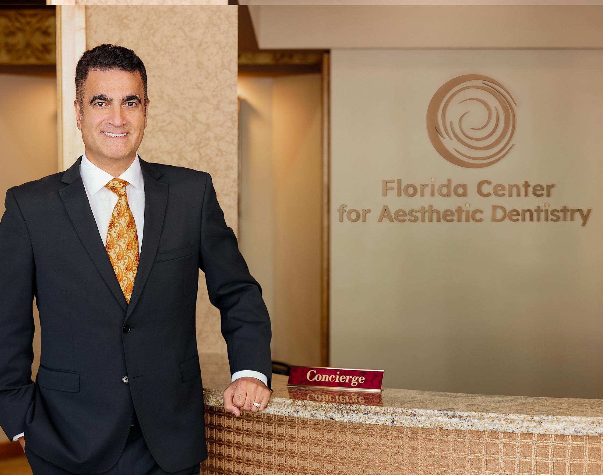 Dr. Sam Sadati, cosmetic dentist in Palm Beach, FL