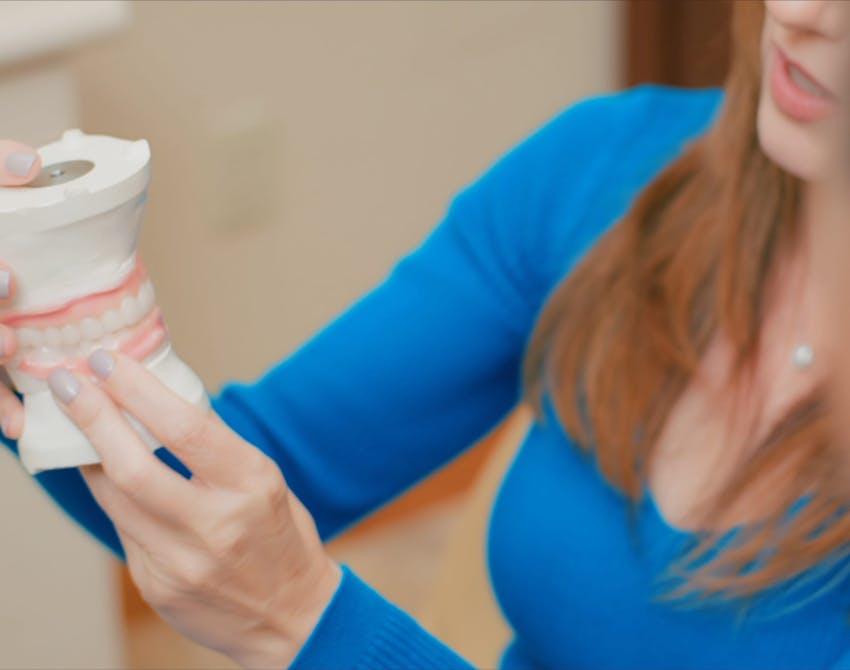 male patient at the dentist
