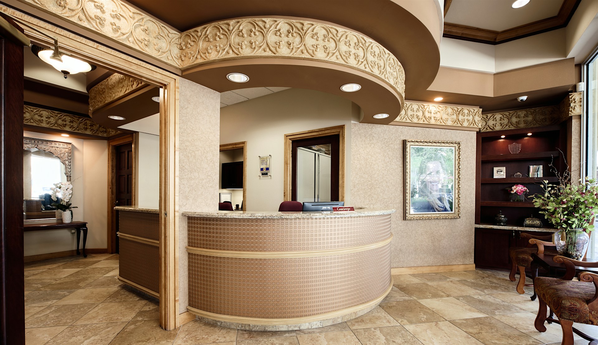 front desk of Florida Center for Aesthetic Dentistry