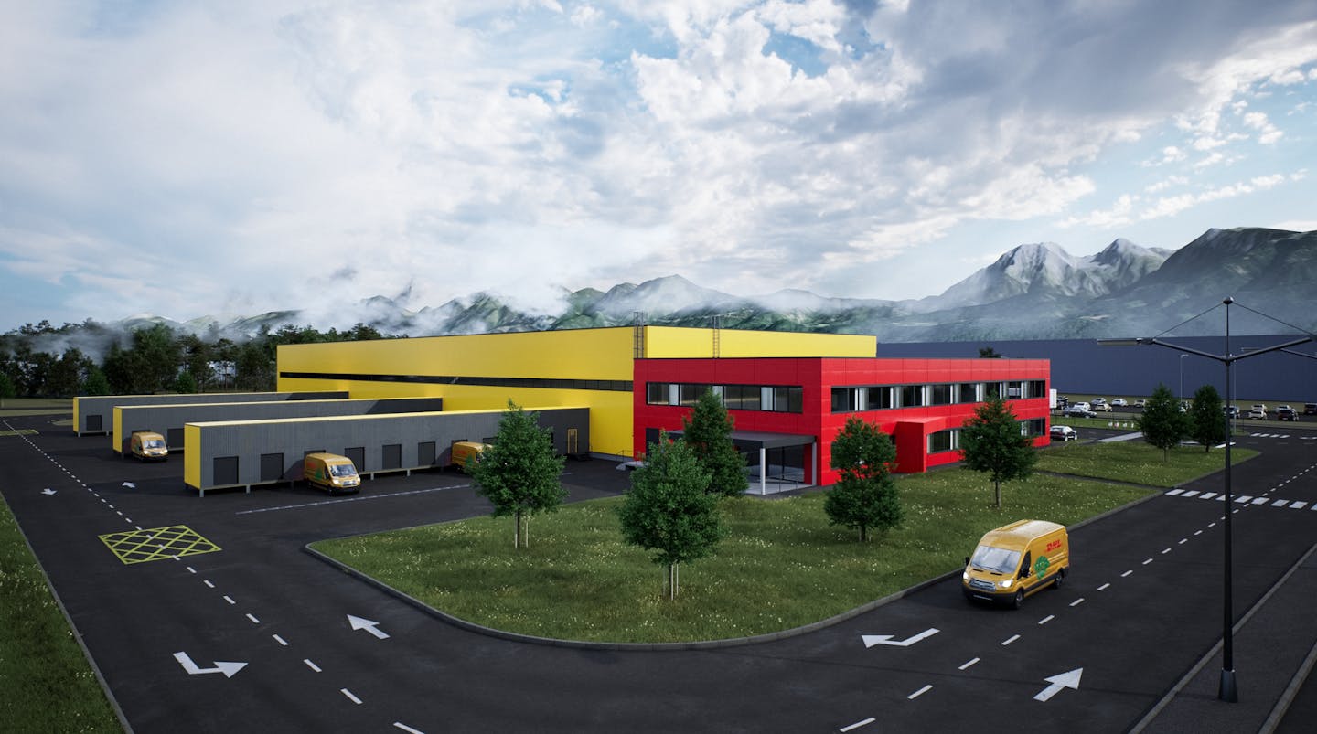Objekt DHL Brnik