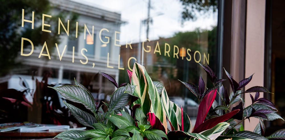 photo of exterior sign of Birmingham law office